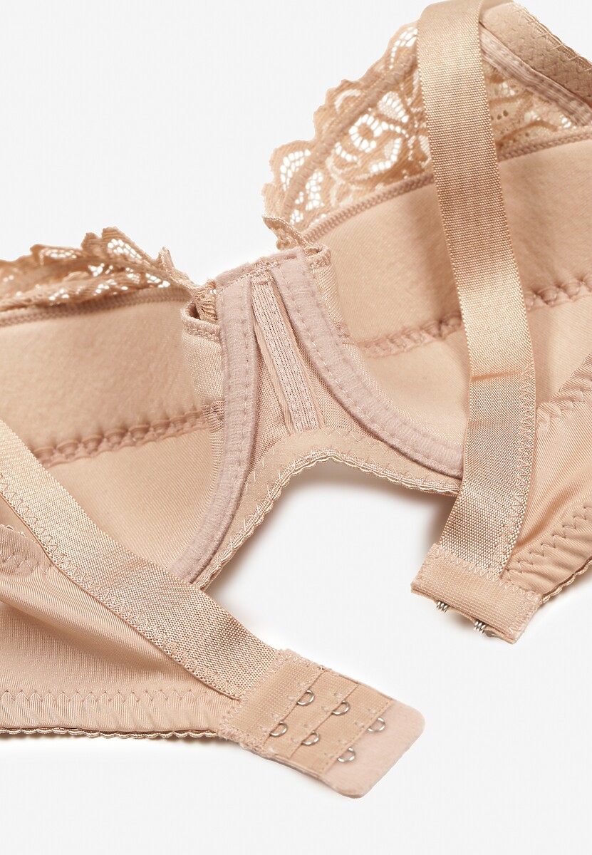 Ciemnobeżowy Biustonosz Typu Full Cup Vikiirona