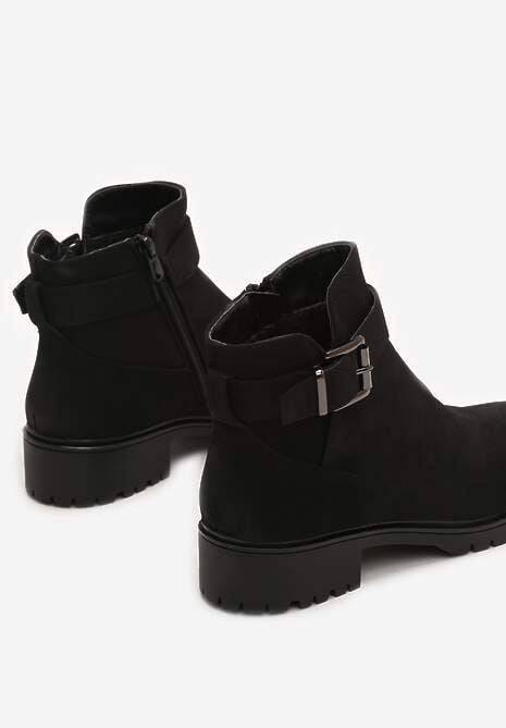 Czarne Matowe Botki It's Better