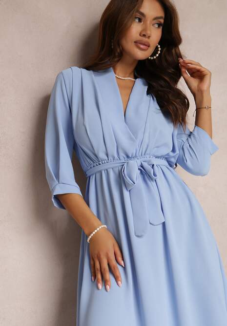 Jasnoniebieska Sukienka Canopis