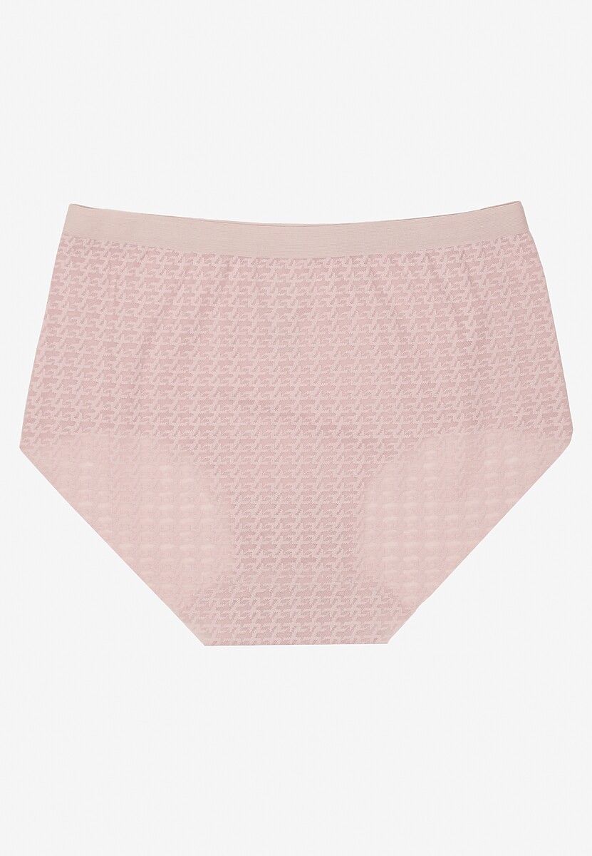 Jasnofioletowe Majtki Bezszwowe z Siateczki Koladira