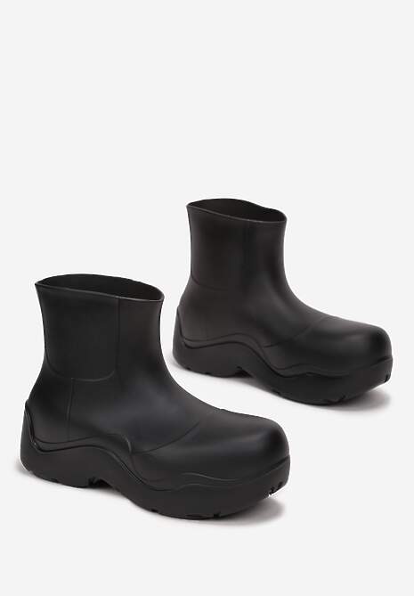 Czarne Kalosze Gumowe Demelza