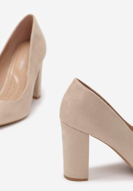 Beżowe Czółenka Juven