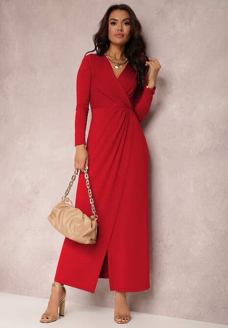 Czerwona Sukienka Agathelle