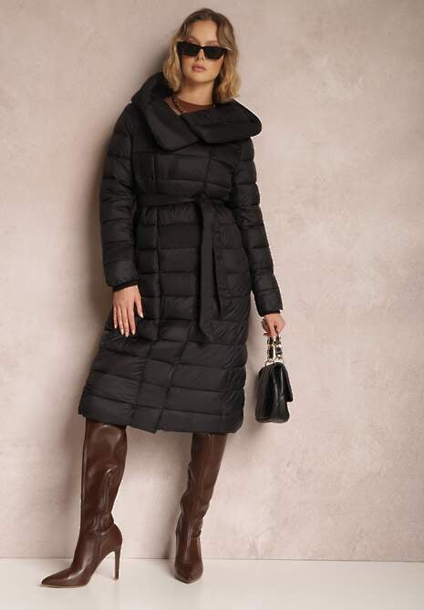 Czarna Kurtka Damiore