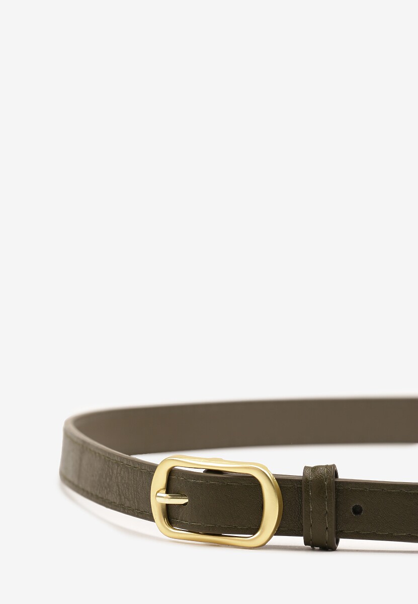 Zielony Pasek Ozdobiony Klamrą Mevenia