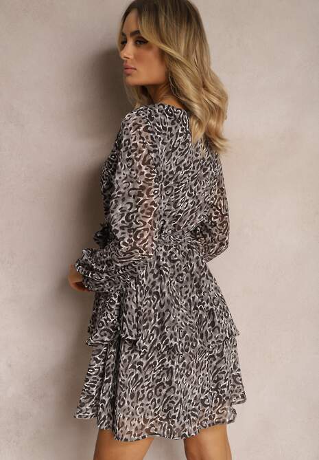 Szara Sukienka Oreithinca