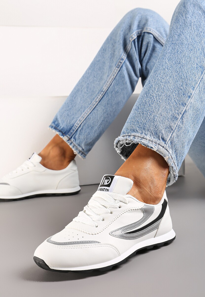 Białe Buty Sportowe Regines