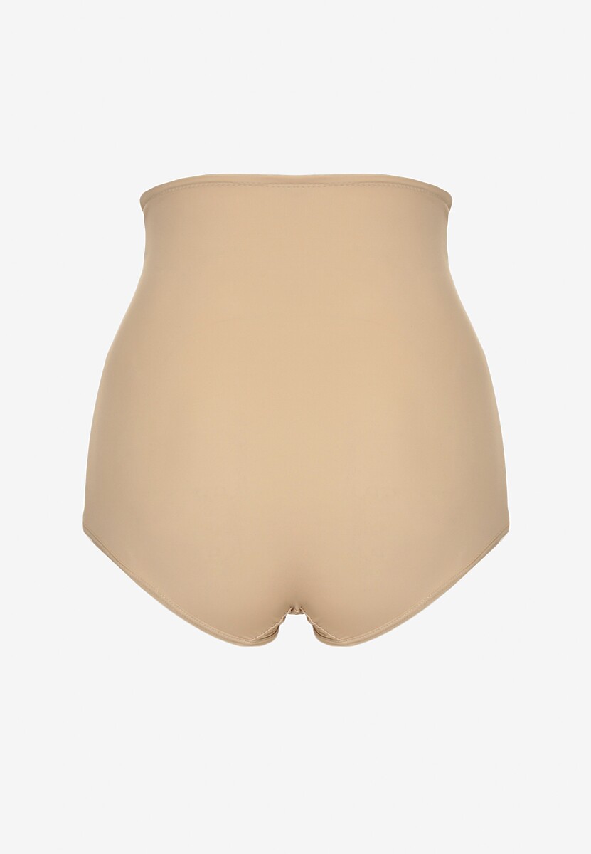 Beżowe Majtki Typu Modelujące Azanttia