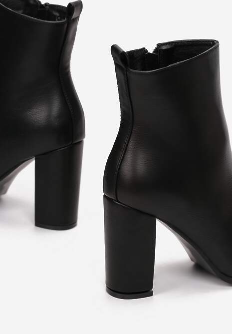 Czarne Botki Deloney