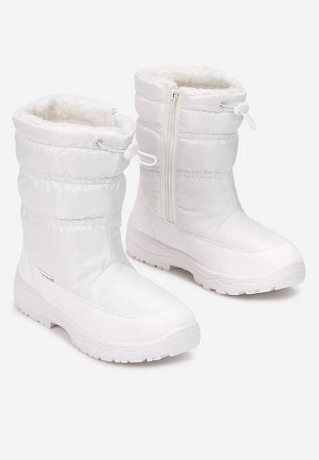 Białe Śniegowce Pikowane Krit