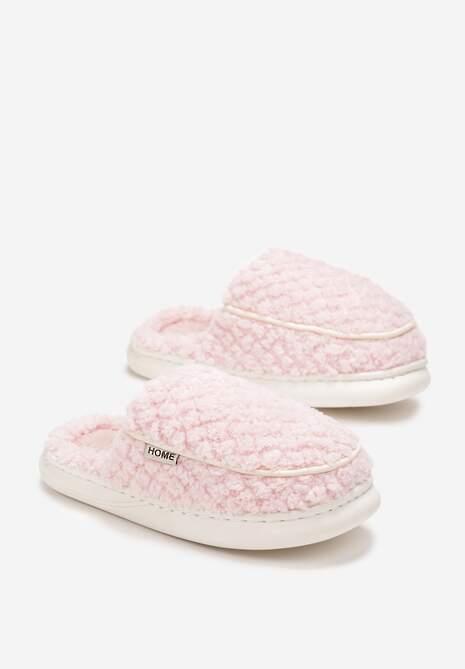 Różowe Kapcie z Miękkiego Kożuszkowego Futerka Lilissa