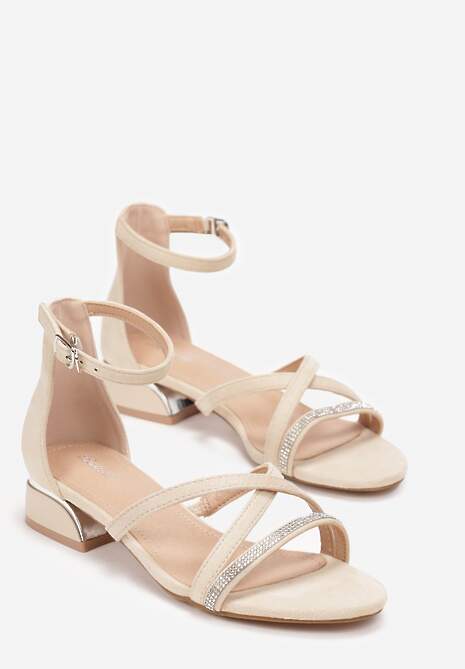Beżowe Sandały Omphelle