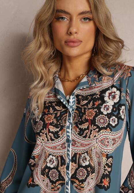 Niebieska Sukienka Uriris