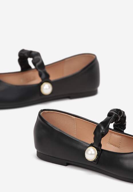 Czarne Balerinki Achereia