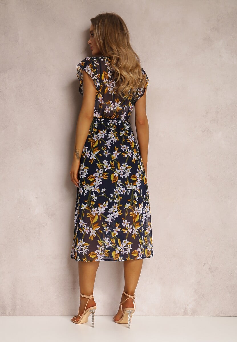 Granatowa Sukienka Vimmy