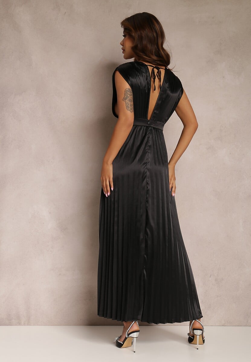 Czarna Sukienka Lasthia