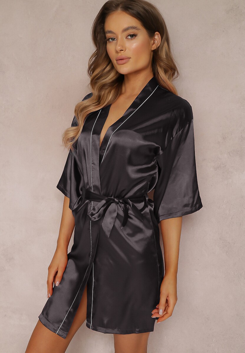 Czarny Szlafrok Pheneis