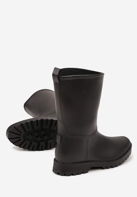 Czarne Casualowe Kalosze Dirrive