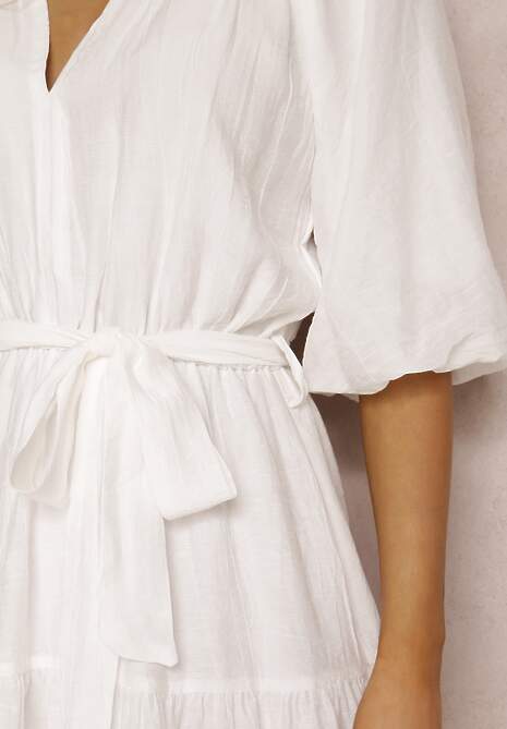 Biała Sukienka Kharon