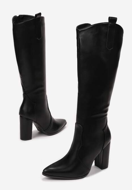 Czarne Kozaki Austad