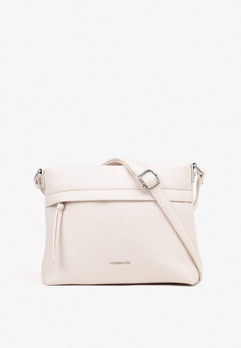 Jasnobeżowa Torebka o Fasonie Prostokątnej Listonoszki Elliriel