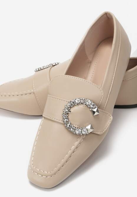 Beżowe Mokasyny Ciliphae