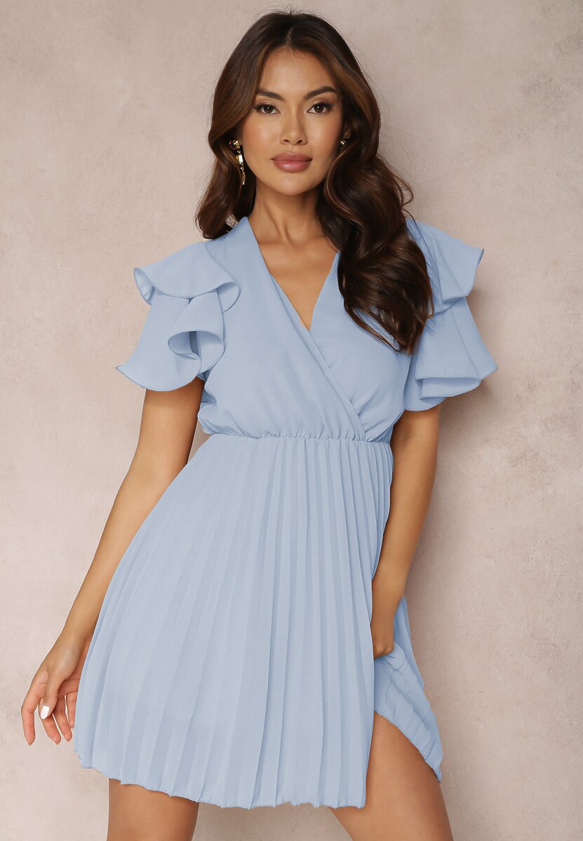 Niebieska Sukienka Haidiolea