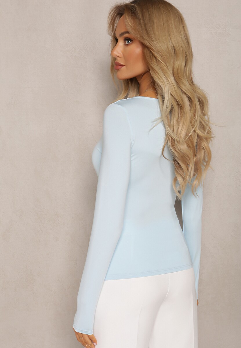 Jasnoniebieska Bluzka Seliusei