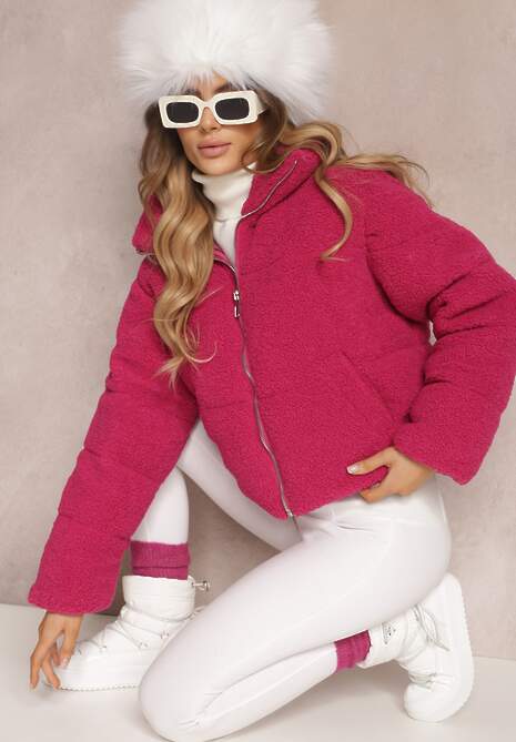 Fuksjowa Kurtka Futerko Teddy Voicha