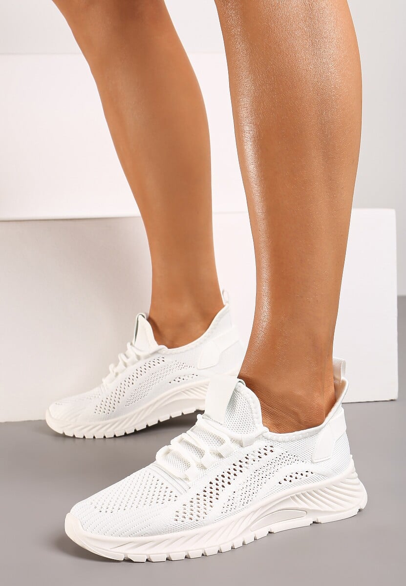 Białe Buty Sportowe Telephica