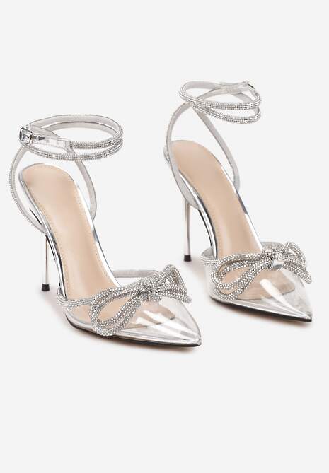 Srebrne Sandały Oriphosise