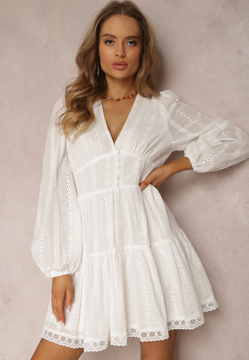 Niebieska Sukienka Arierith