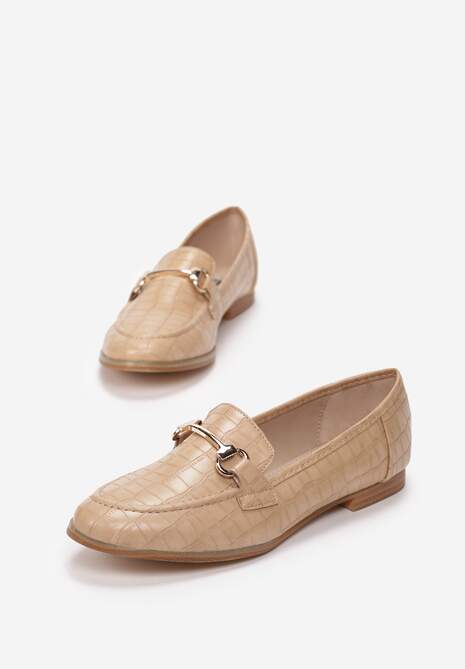 Beżowe Mokasyny Barnard