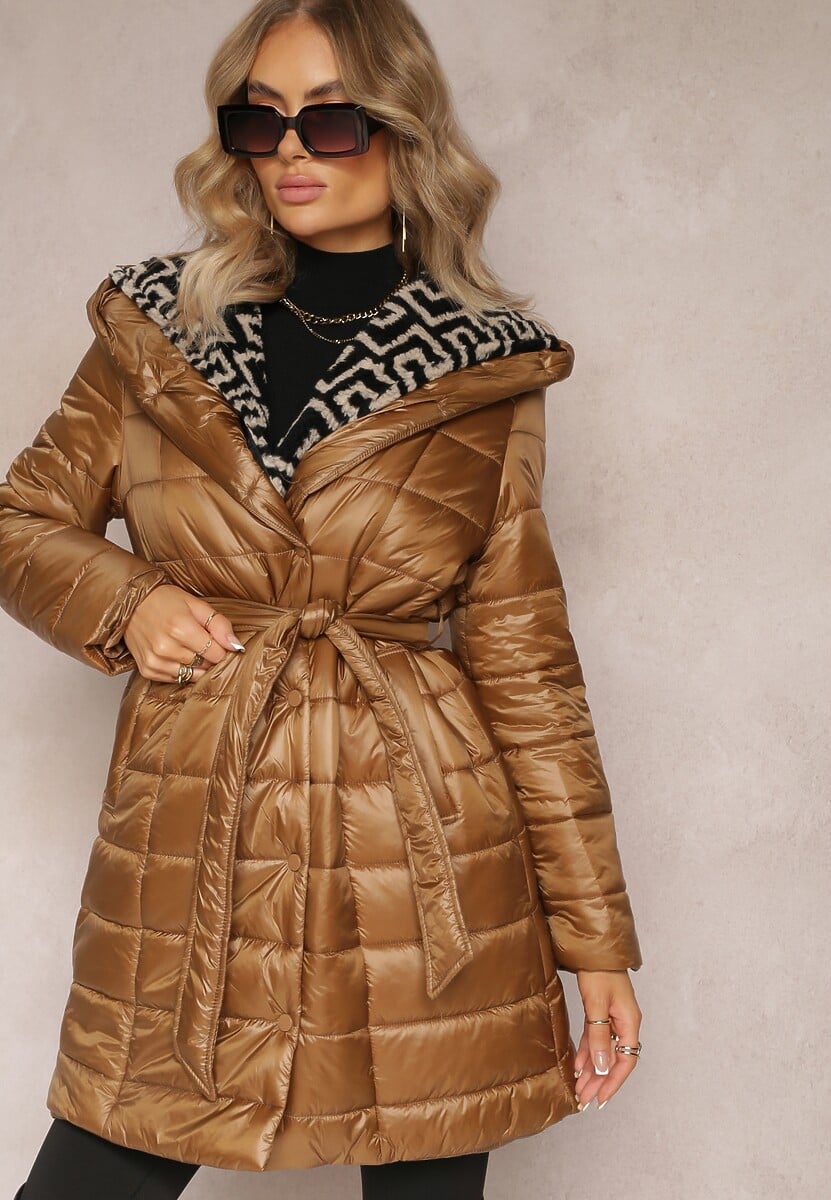 Brązowa Kurtka Kalonia