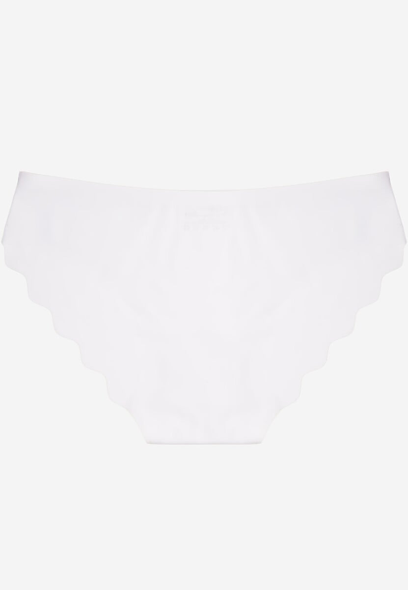 Białe Majtki Figi o Bezszwowym Wykończeniu Dolitia