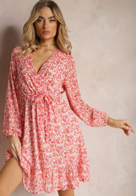 Różowa Sukienka Hellolea