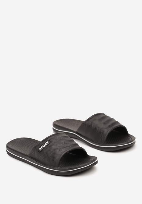 Czarne Klapki z Pianki na Basen Dimani