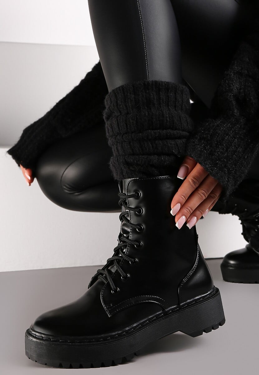 Czarne Botki Ohiriesh