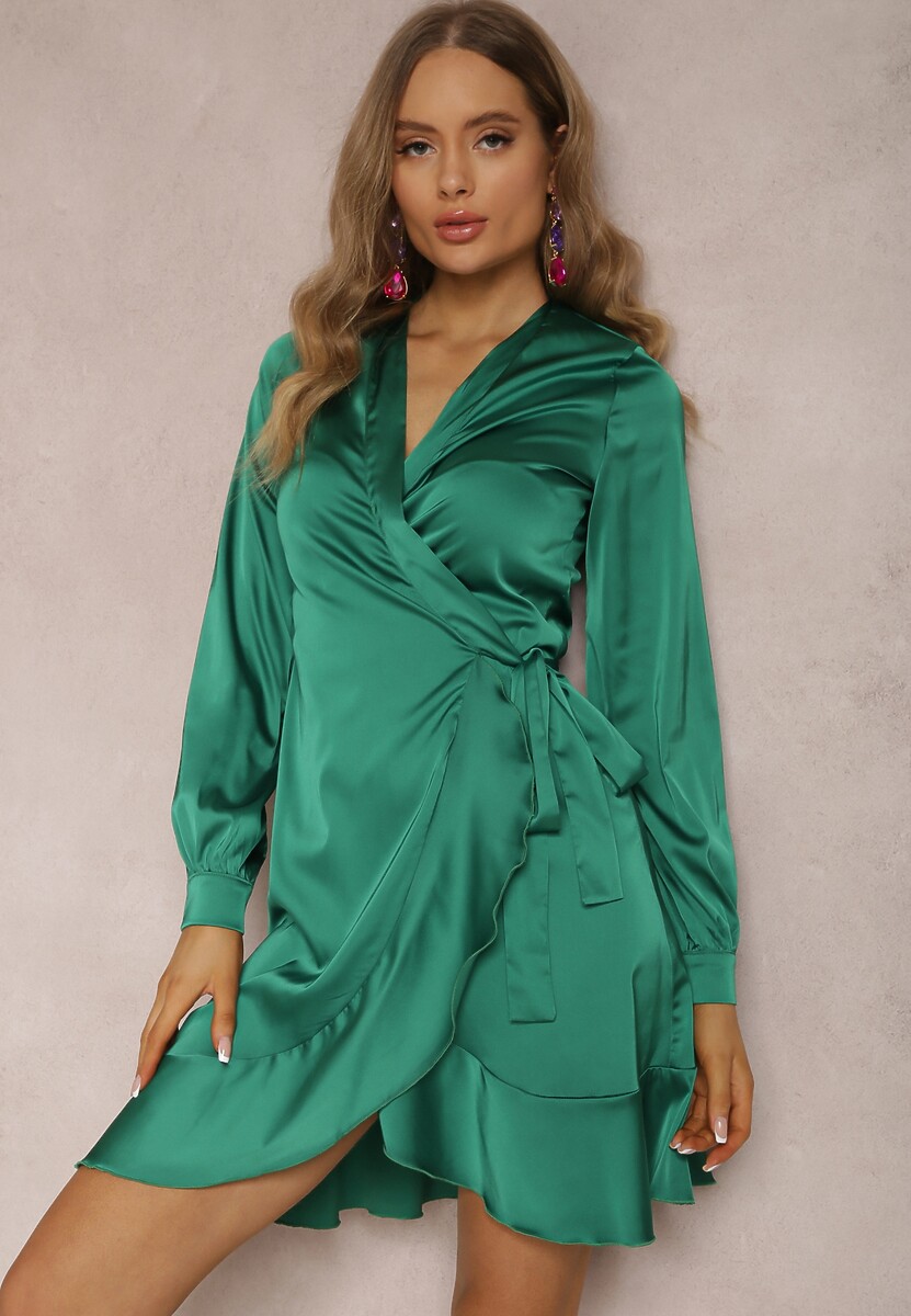 Zielona Sukienka Klymilea