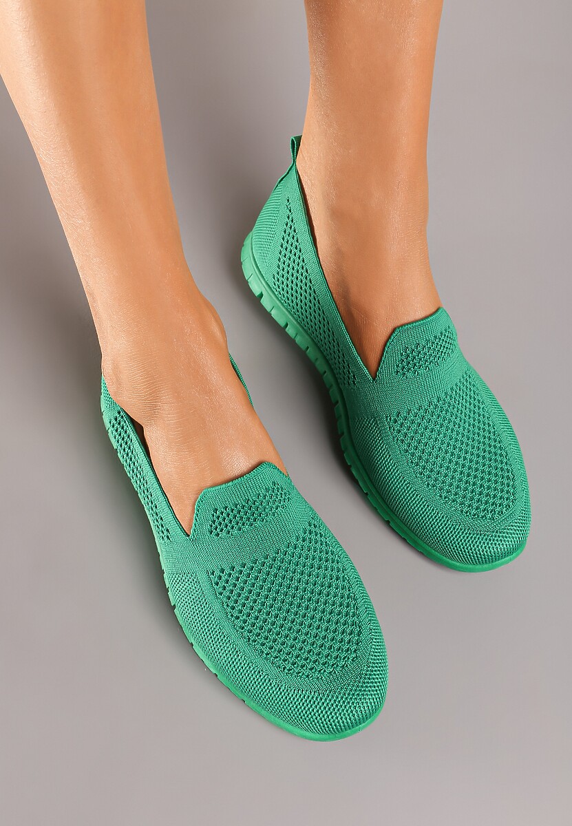 Zielone Tenisówki Pasquier