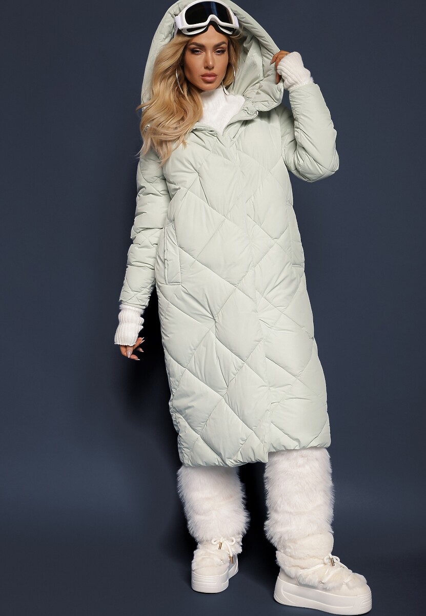 Brązowe Śniegowce z Ekozamszu Zdobione Futerkiem i Paskiem ze Sprzączką Leathor