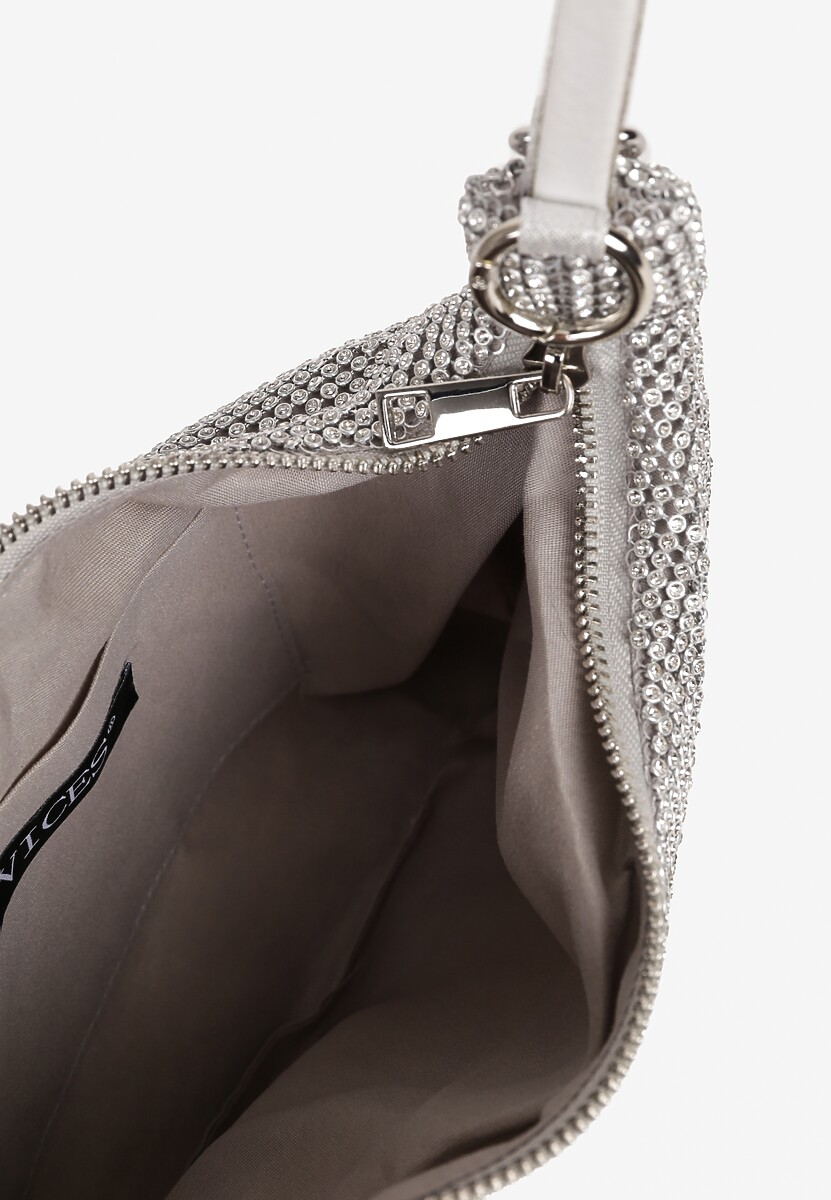 Srebrna Cyrkoniowa Torebka Wieczorowa Vices Deviva