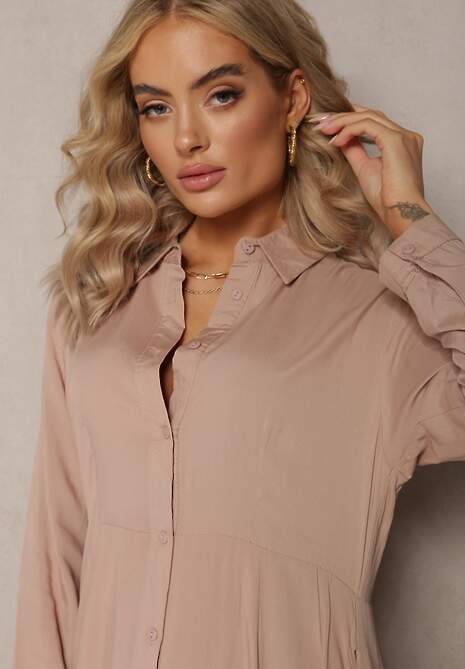 Beżowa Sukienka Hillcrest