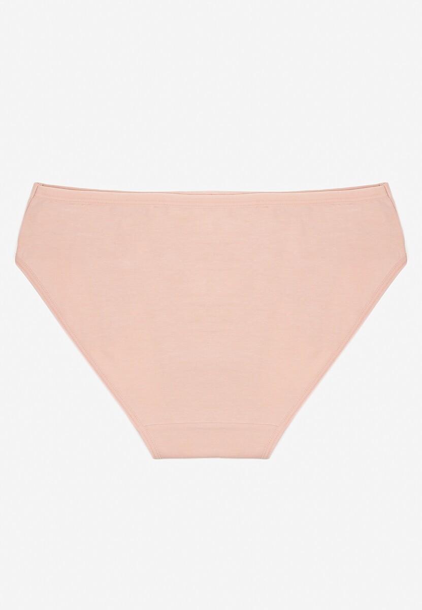 Różowe Bawełniane Majtki o Kroju Fig Conevia