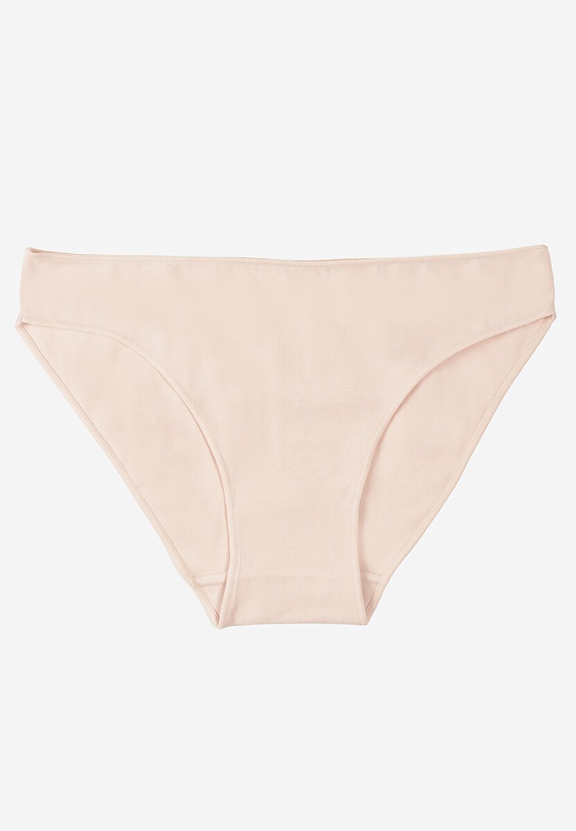 Różowe Majtki Typu Figi z Bawełny Silomena