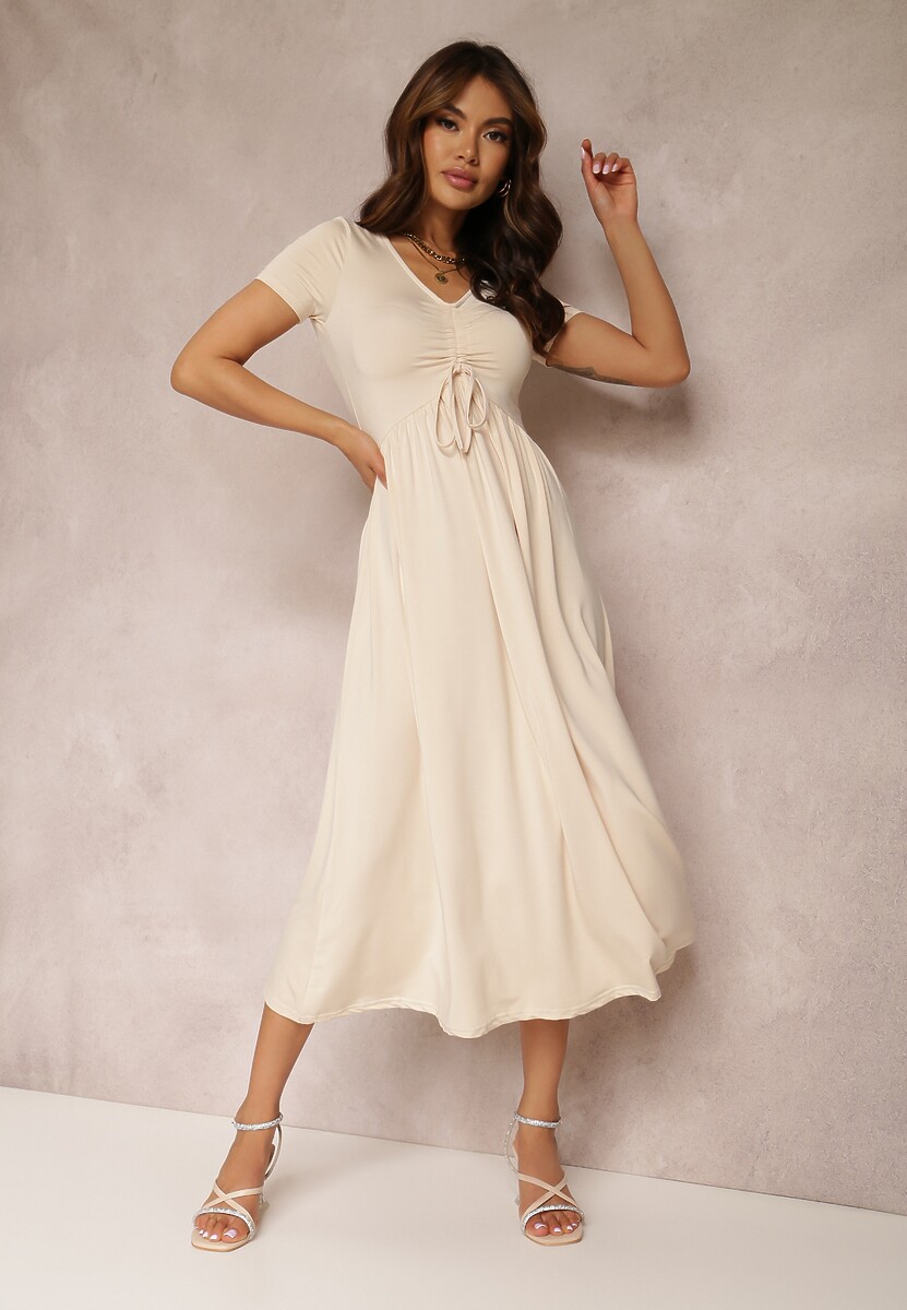 Biała Sukienka Naerilea