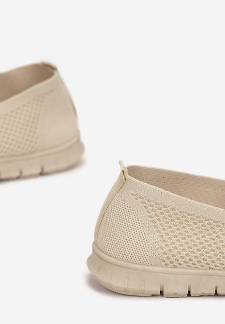 Beżowe Tenisówki Pasquier