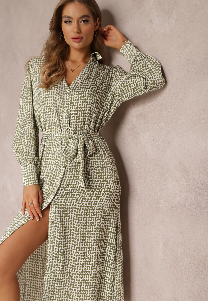 Zielona Sukienka Agarine