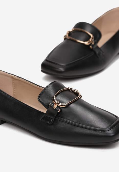 Czarne Mokasyny Salopea