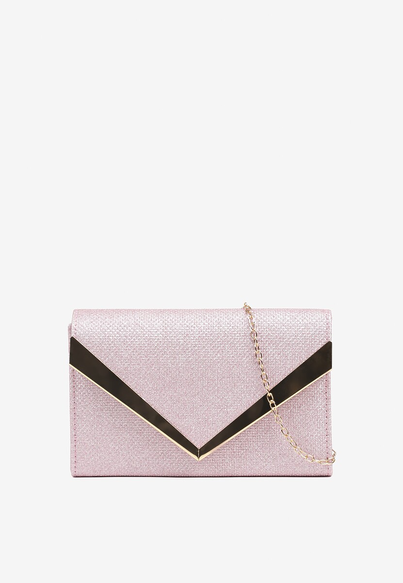 Srebrna Torebka Kopertówka z Dodatkowym Łańcuszkiem Milenna